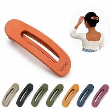 Non-Slip Flat Hair Clips for Strong Hold Styling