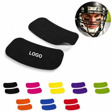 Matte Finish Eye Black Sticker Sports Anti-Glare Strips