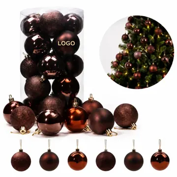 Vibrant Ornament Ball Set for Christmas Tree Decorations