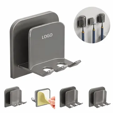 Space-Saving Toothbrush Holder with Multiple Slots
