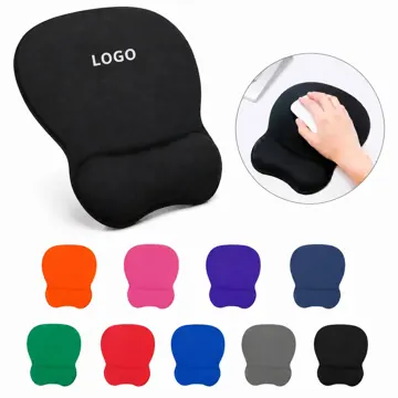 Ergonomic Non-Slip Wrist Rest Mouse Pad with Cushioned
