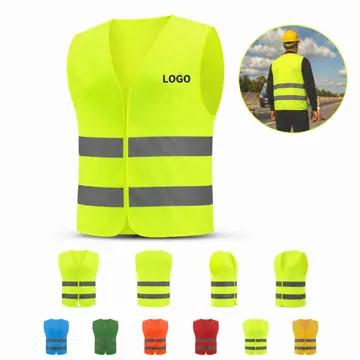 Breathable Hi Vis Safety Vest with Reflective Strips