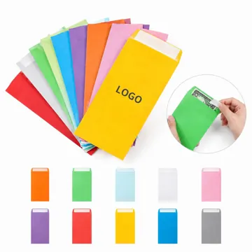 Vibrant Self-Sealing Envelopes with Peel-Off Adhesive Strip