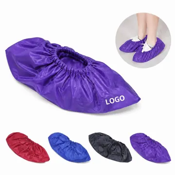 Reusable Waterproof PVC Overshoes with Elastic Opening