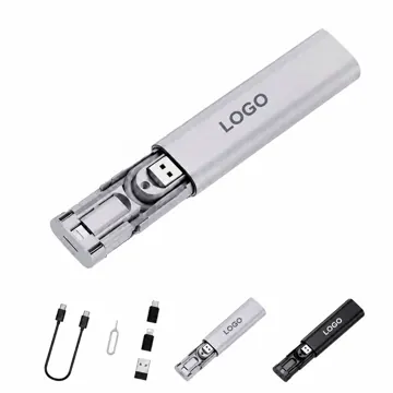 60W Braided Nylon Multi Charging Cord for Fast Charging