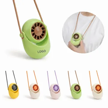 Wearable Bladeless Neck Fan with Adjustable Speed