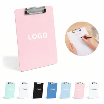 A4 Plastic Clip Board with Notepad for Writing
