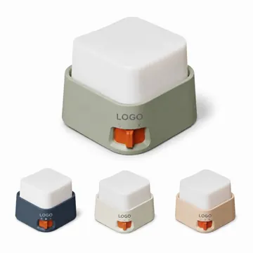 Compact Press-On LED Night Light for Bedrooms and Hallways
