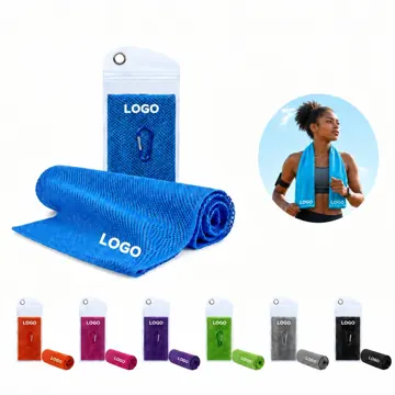 Quick-Dry Sweat Absorbing Polyester Gym Towel for Cooling