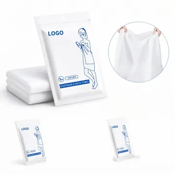 Soft Disposable Bath Towels Individually Wrapped
