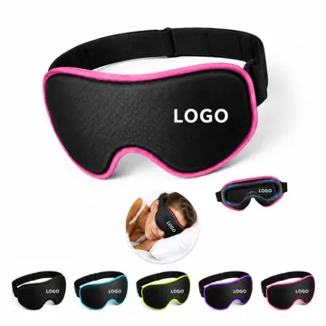 Breathable Contoured Eye Mask for Comfortable Sleep