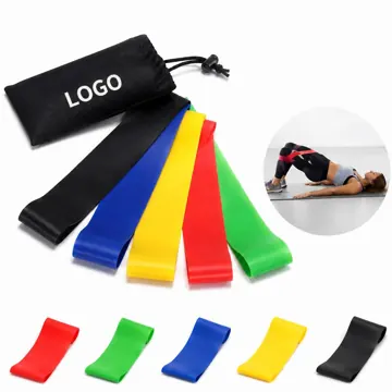 Latex Resistance Bands Set for Strength Training and Toning