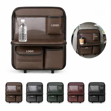 Car Back Seat Storage Organizer with Multiple Pockets