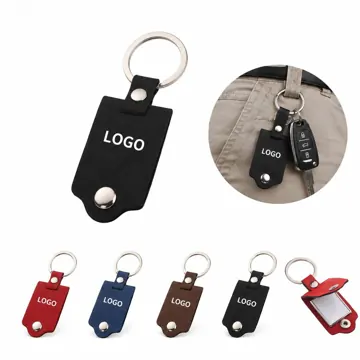 Portable Picture Holder Keyring with Clear Window