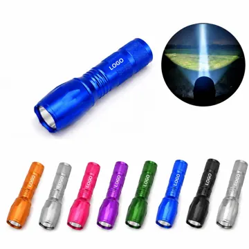 Portable Waterproof LED Flashlight with Strobe