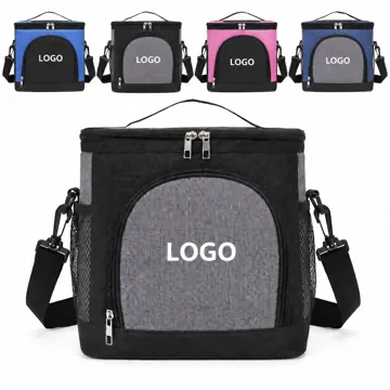 Thermal Insulated Lunch Bag with Shoulder Strap