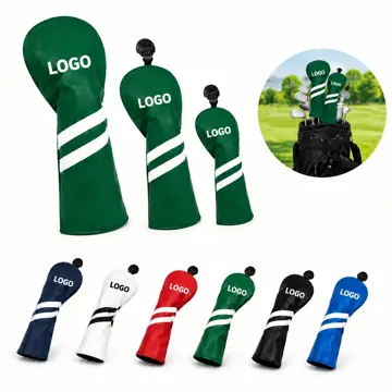 Waterproof Golf Head Cover Set with Soft Lining