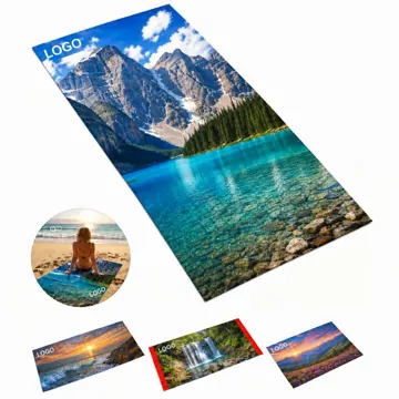 Oversized Quick-Dry Microfiber Towel for Beach