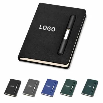 Lined Faux Leather Notebook for Note Taking
