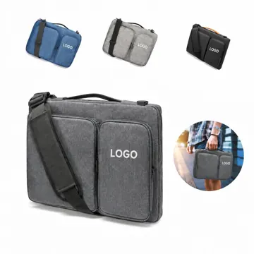 Laptop Tote Bag with Detachable Shoulder Strap and