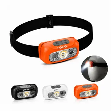 LED Sensor Headlamp for Outdoor Camping Hands-Free