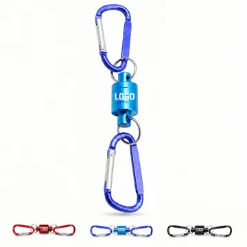 Magnetic Quick Release Keychain with Dual Lock