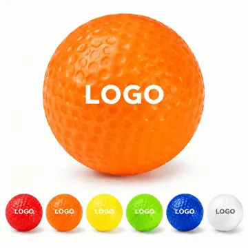 PU Training Golf Balls with Dimple Pattern for Practice