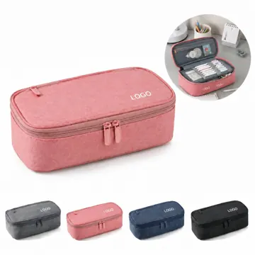 Multi Compartment Pencil Pouch for Pen Storage