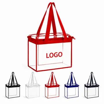 Transparent PVC Zipper Jelly Bag