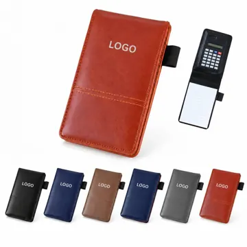 A7 Pocket Notebook with Calculator and Pen