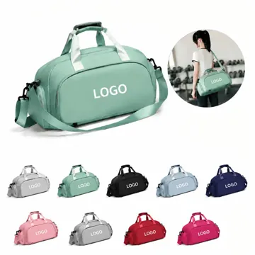 Water-Resistant Nylon Travel Duffel Bag for Weekend Trips