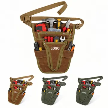 Heavy-Duty Multi-Pocket Tool Storage Pouch