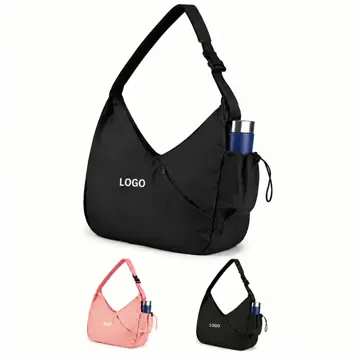 Spacious Single-Shoulder Yoga Mat Carrier with Pockets