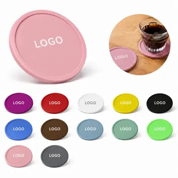Flexible Silicone Drink Coaster for Table Protection