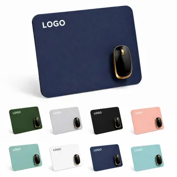 Smooth Waterproof Leather Mouse Pad for Office and Gaming