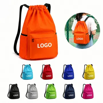 Water-Resistant Drawstring Bag for Outdoor Daily Use