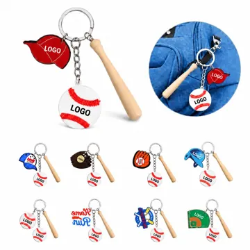 DIY Baseball Softball Acrylic Keychain Craft Kit
