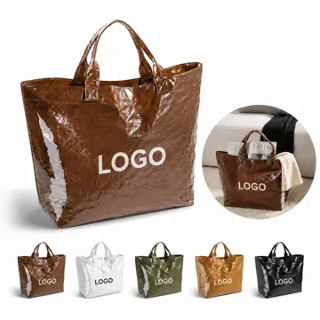 Water-Resistant PVC Tote Bag