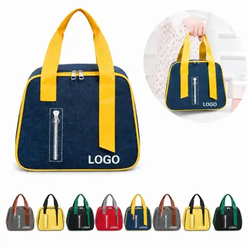Insulated Lunch Bag with Water-Resistant Exterior