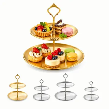 Elegant Multi-Tier Cake and Pastry Display Stand