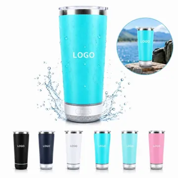 Insulated Wireless Speaker Tumbler 20oz