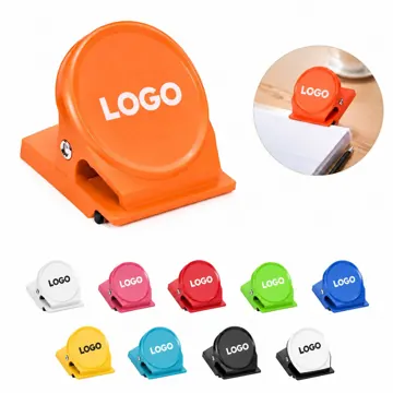 Colorful Magnetic Utility Clips for Office Organization