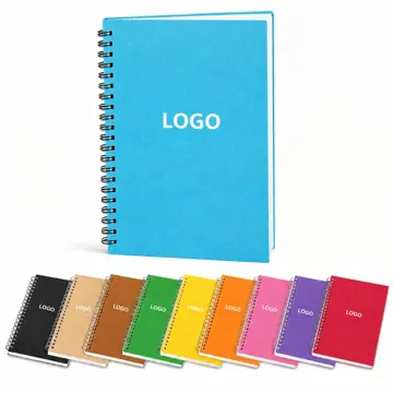 Spiral Bound Notebook with Smooth Bleed-Resistant Pages
