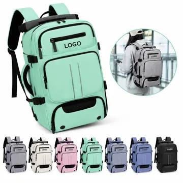 Water-Resistant Travel Backpack with Trolley Sleeve