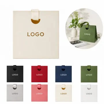 Eco-Friendly Paper Gift Bag with Satin Ribbon