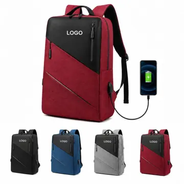 Business Travel Backpack with USB Charging Port